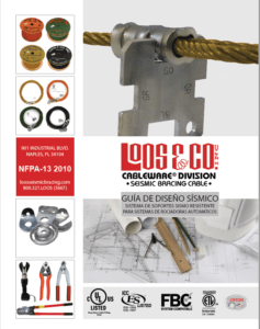 2010 NFPA Seismic Bracing Cable - Spanish