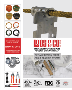 2016 NFPA Seismic Bracing Cable